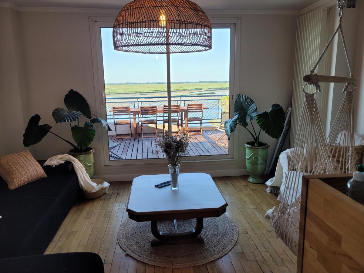 Vue Et Terrasse Panoramique Sur La Baie De Somme Apartment Saint-Valéry-sur-Somme Exterior photo